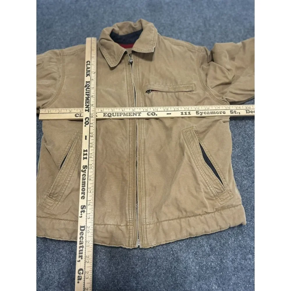 Abercrombie Adirondack Brown Kids Jacket, Sz M,‎ Full Zip Sherpa Lined